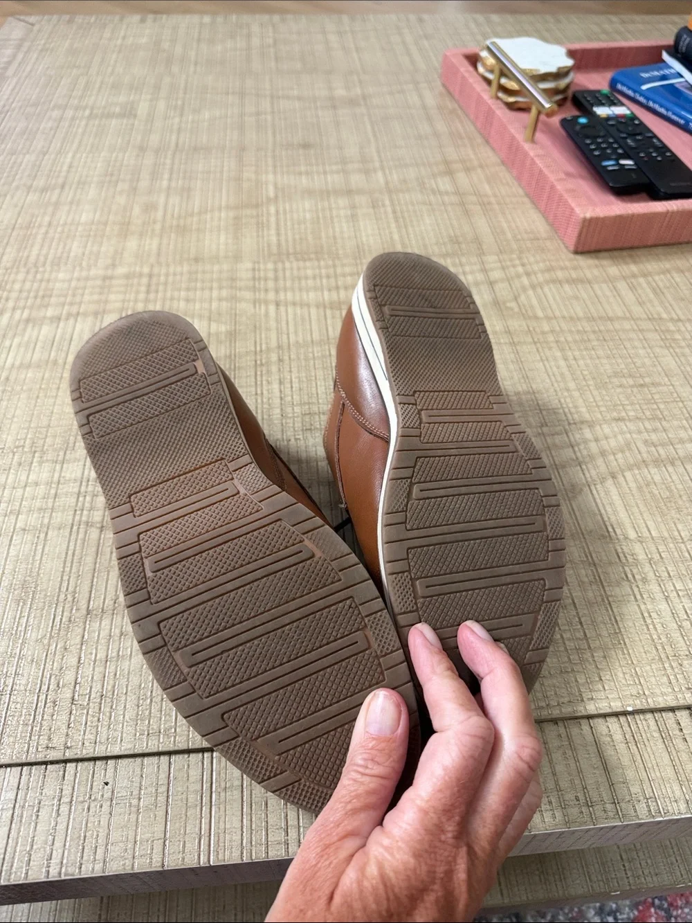 Boys  Classic Brown Leather Lace-Up Shoes